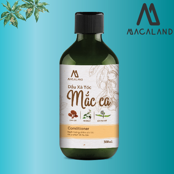 Dầu Xả tóc dầu Mắc Ca Macadamia 300ml MACALAND giúp tóc mượt và dày hơn