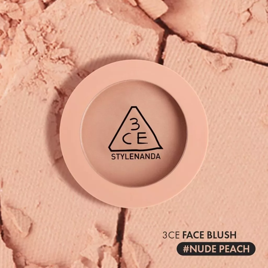 Phấn Má Hồng 3CE Mood Recipe Face Blush [nude peach]