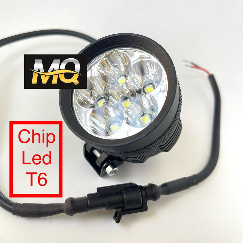 ĐÈN TRỢ SÁNG L6X 40W CHIP LED CREE VỎ CNC CAO CẤP CHÍNH HÃNG MQ BH12T