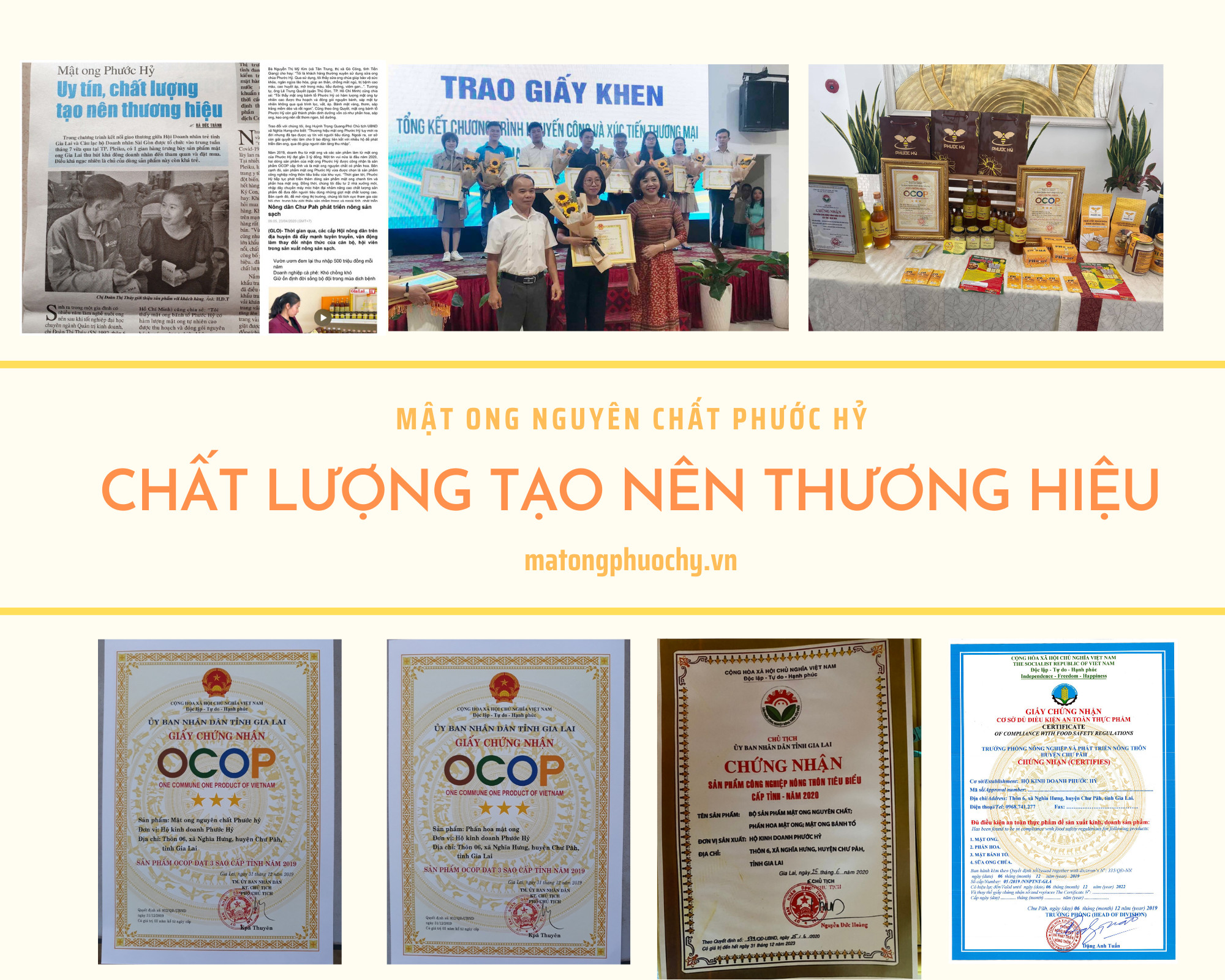 Mật Ong Phước Hỷ 1000ml
