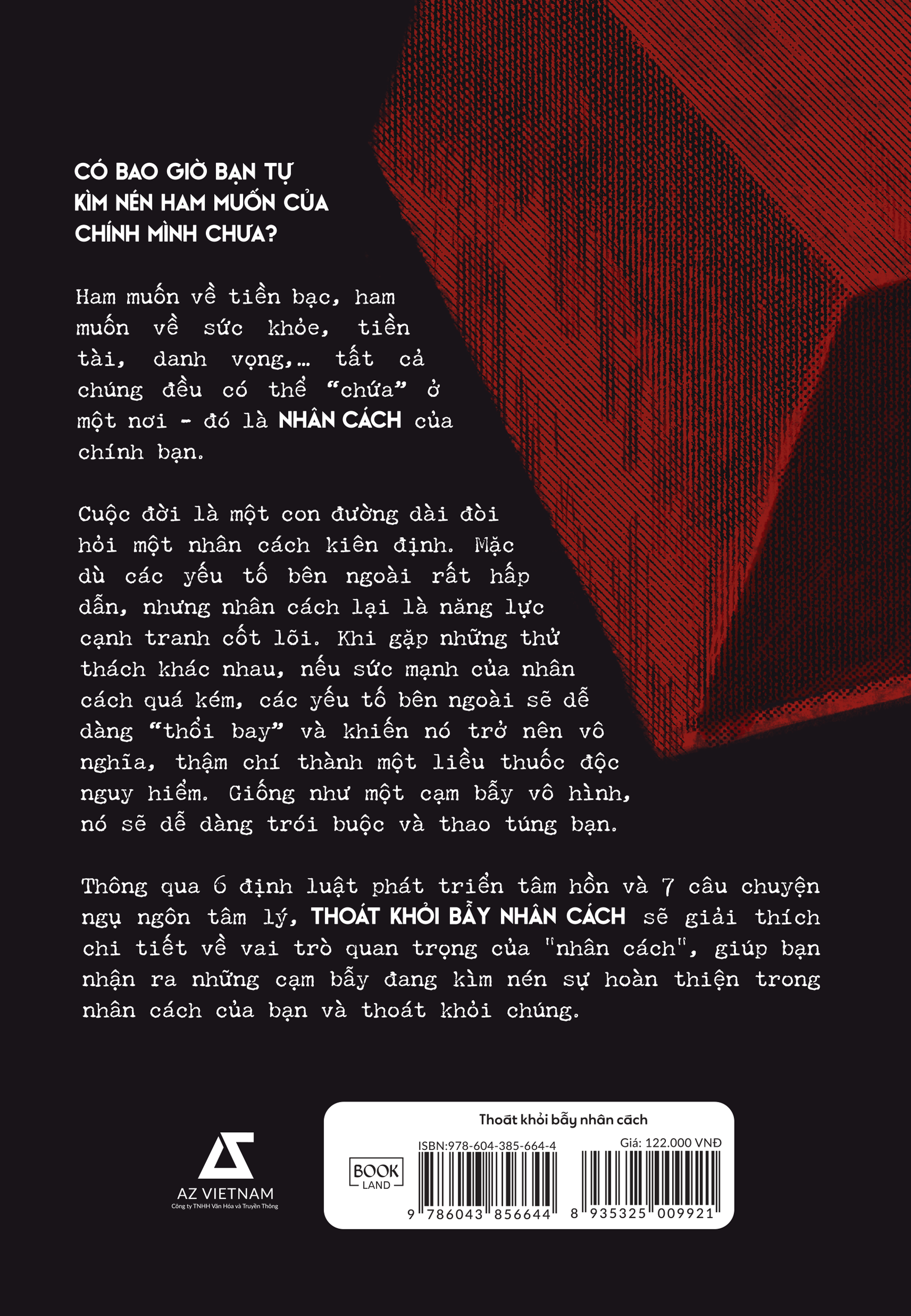 Sách - Thoát Khỏi Bẫy Nhân Cách - Vũ Chí Hồng