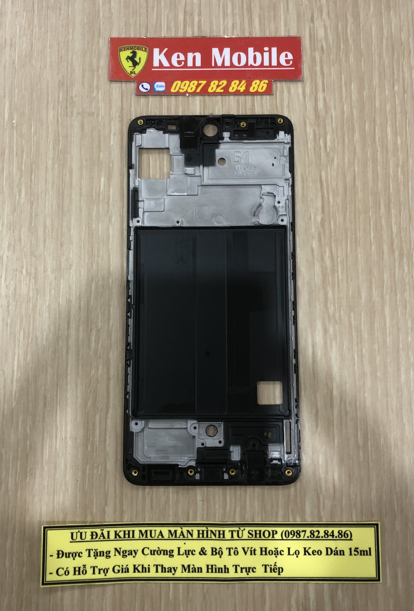 Nắp Lưng SS A51 2019 / SM-A515, Loại 1 (tặng kèm keo dán)