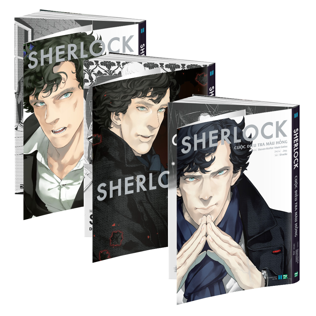 Sách - Sherlock (Boxset Manga 3 tập)