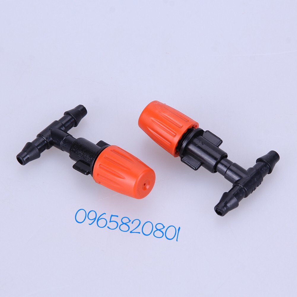 Set 10 bộ béc đơn phun sương cam