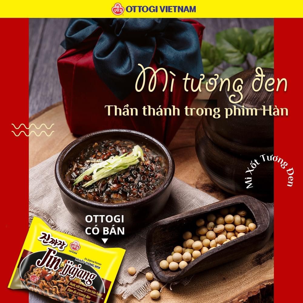 Mì Xốt tương đen OTTOGI 135g