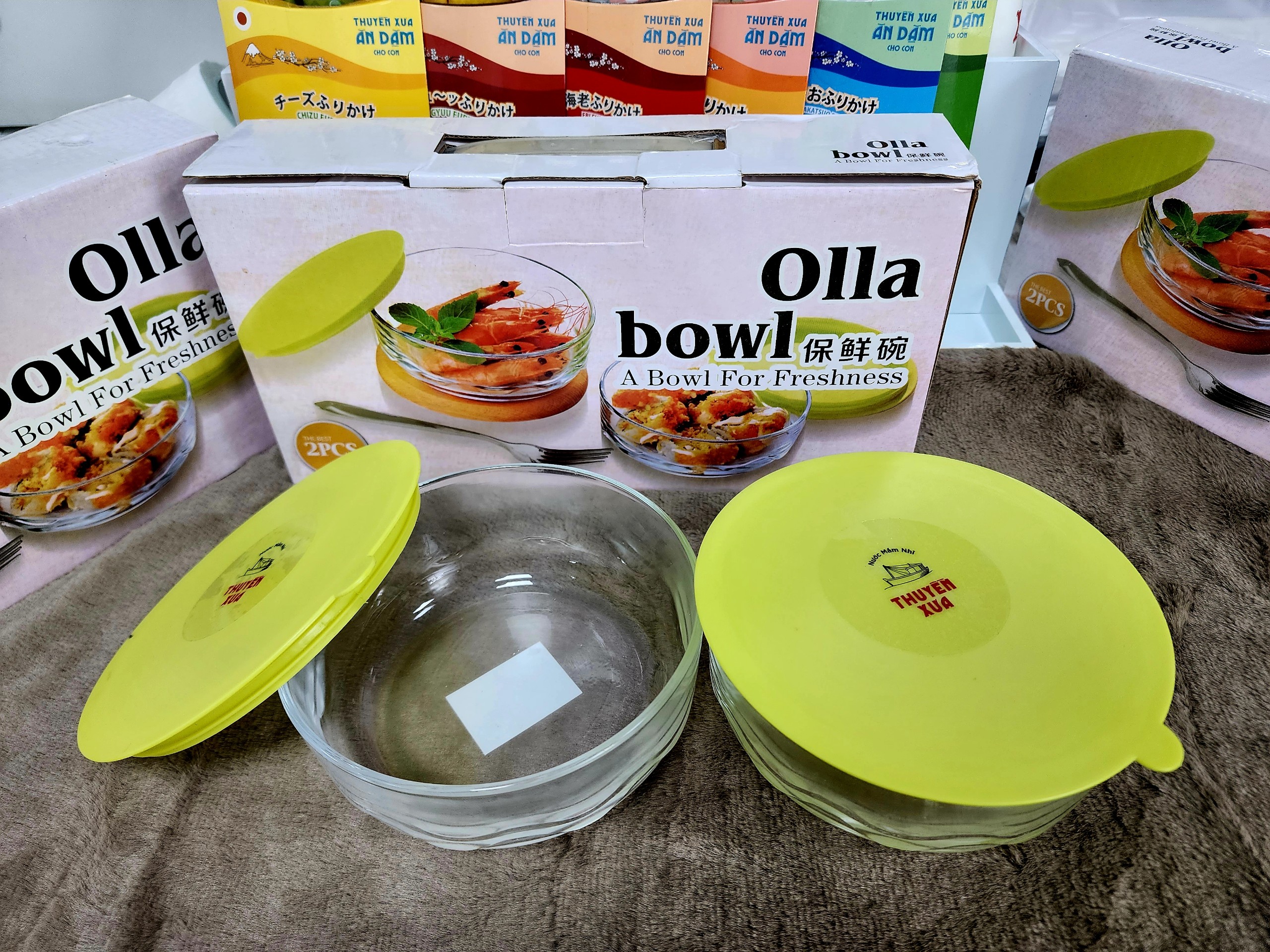 Bộ Thố Thủy Tinh Cao Cấp ( Quà Tặng)