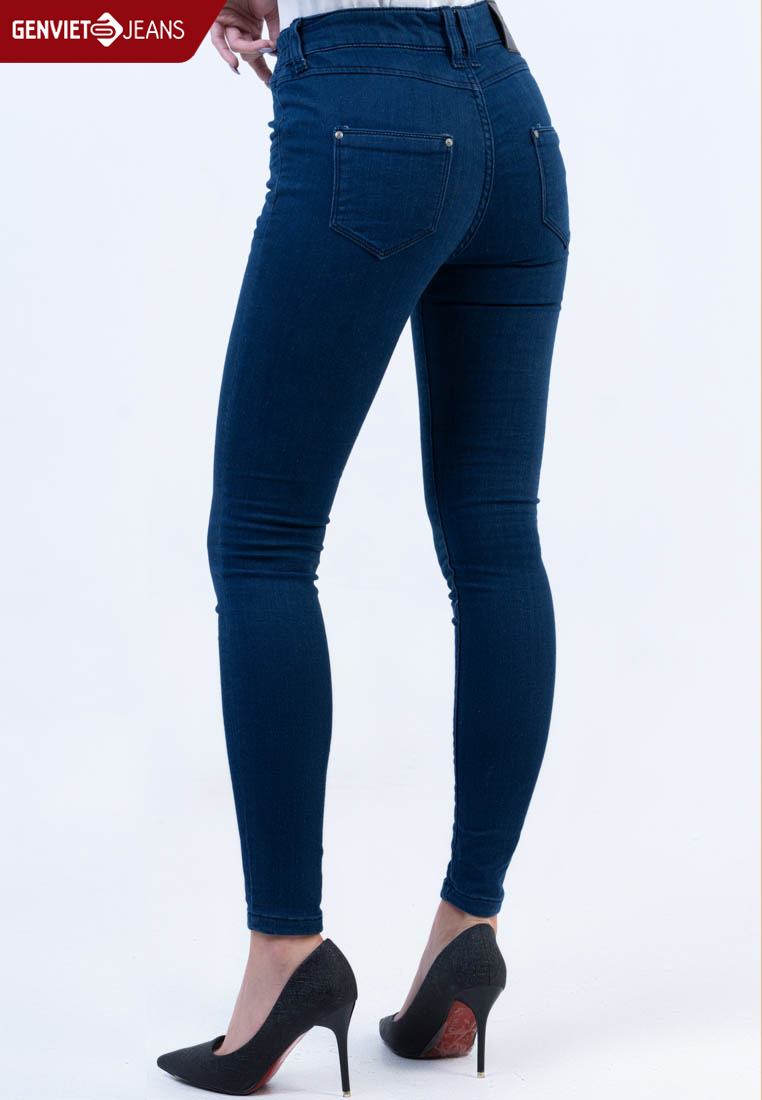 QUẦN DÀI NỮ DQ102J754 GENVIET