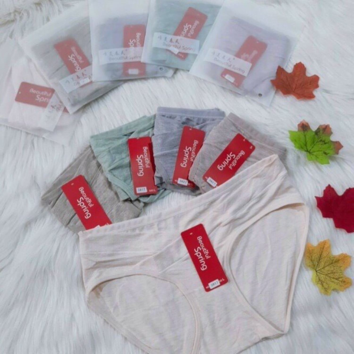 Quần lót bầu cạp chéo loại đẹp Spring túi zip