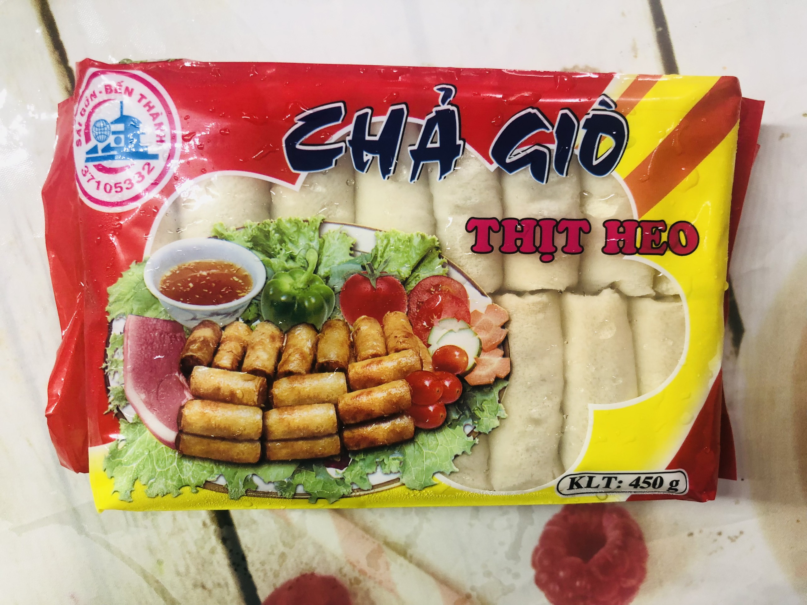 Chả giò thịt heo gói 450g