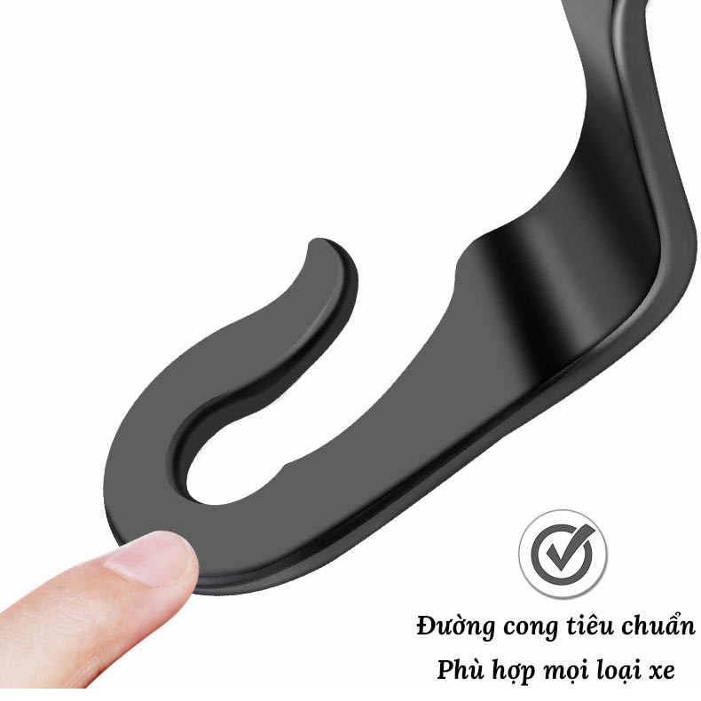Móc Treo Đồ Sau Ghế Ô Tô Version 2 – 1 Chiếc