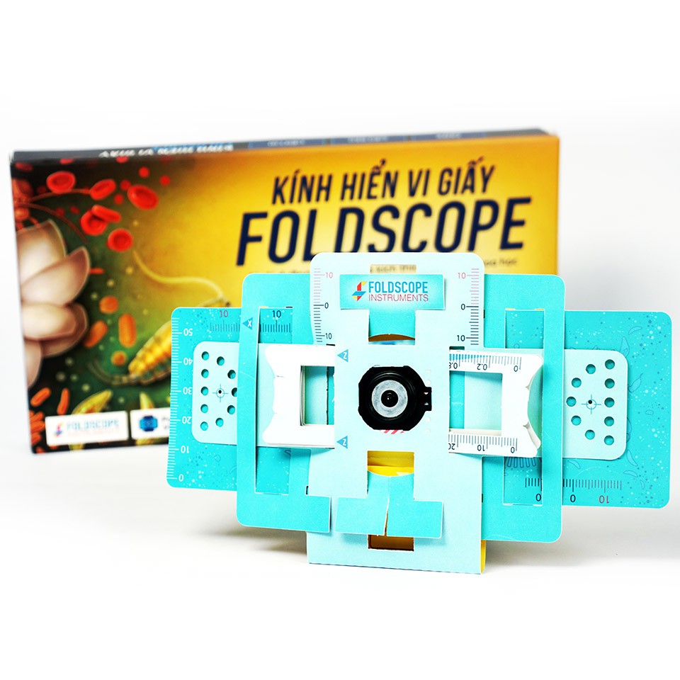 Kính Hiển Vi Giấy Foldscope - Khám phá vi thế giới diệu kỳ