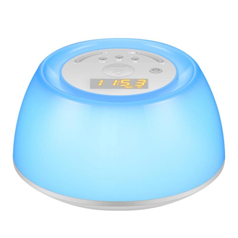 ORIA LED Cảm Ứng Đèn Đánh thức Báo Động Ánh Sáng Đồng Hồ Sunrise Mô Phỏng 5 Âm Thanh Tự Nhiên Sạc Bàn Để Bàn Cảm Ứng đèn Đêm đầy màu sắc bán chạy