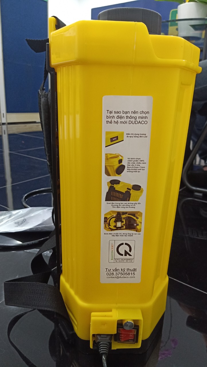 Bình Phun Động Cơ Điện Thông Minh Dudaco E2001A7  20L
