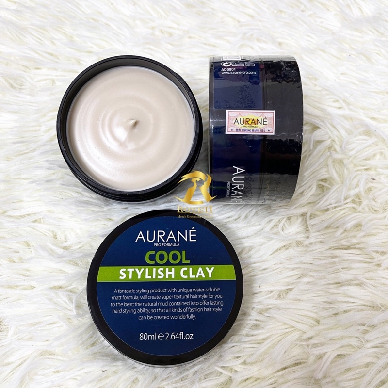 [CHÍNH HÃNG] Sáp vuốt tóc Aurane Cool Stylish Clay - 80g