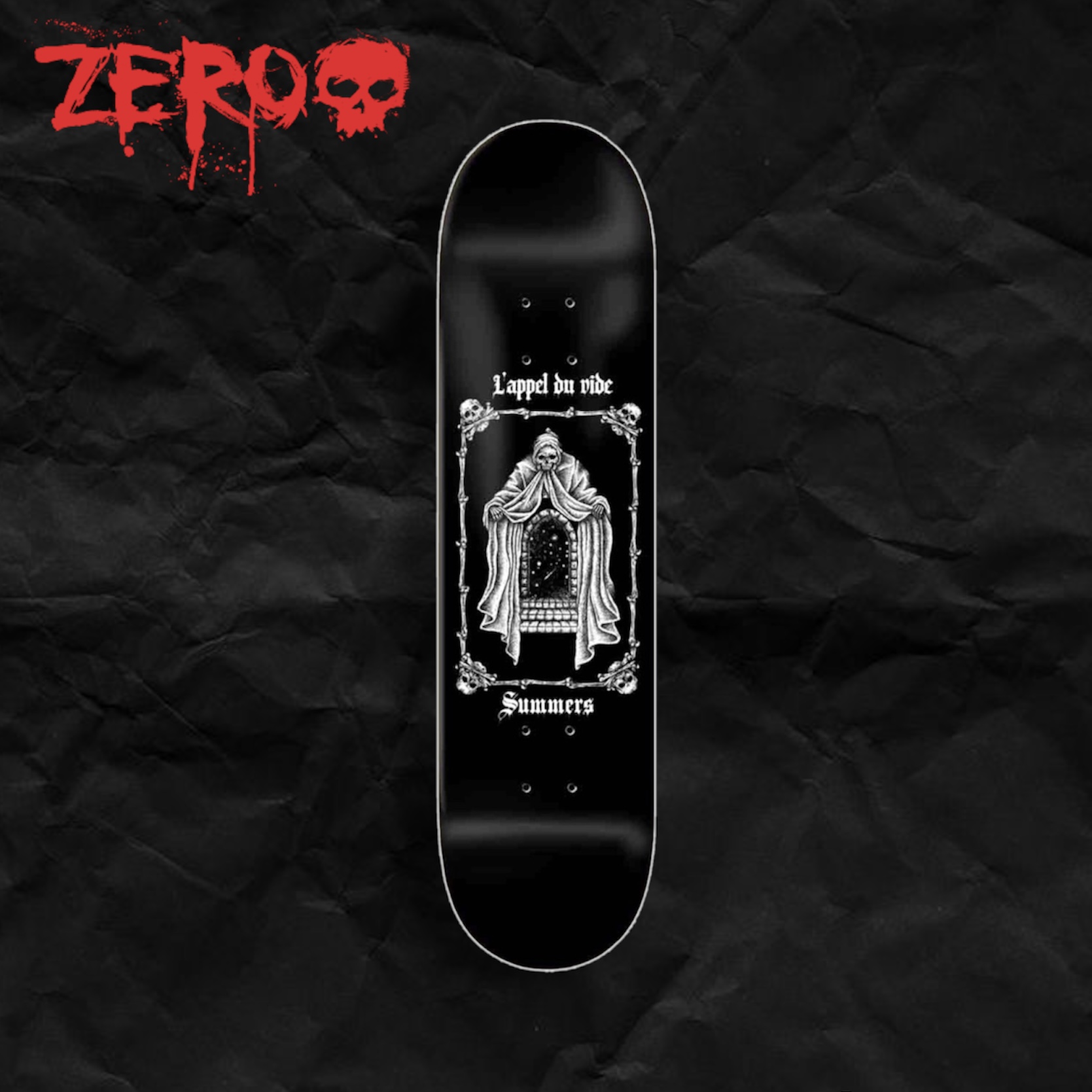 Mặt Ván Trượt Skateboard ZERO SUMMERS CALL OF THE VOID DECK 8.25