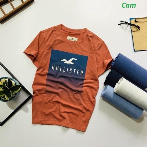Áo thun nam cổ tròn vải cotton mềm mịn