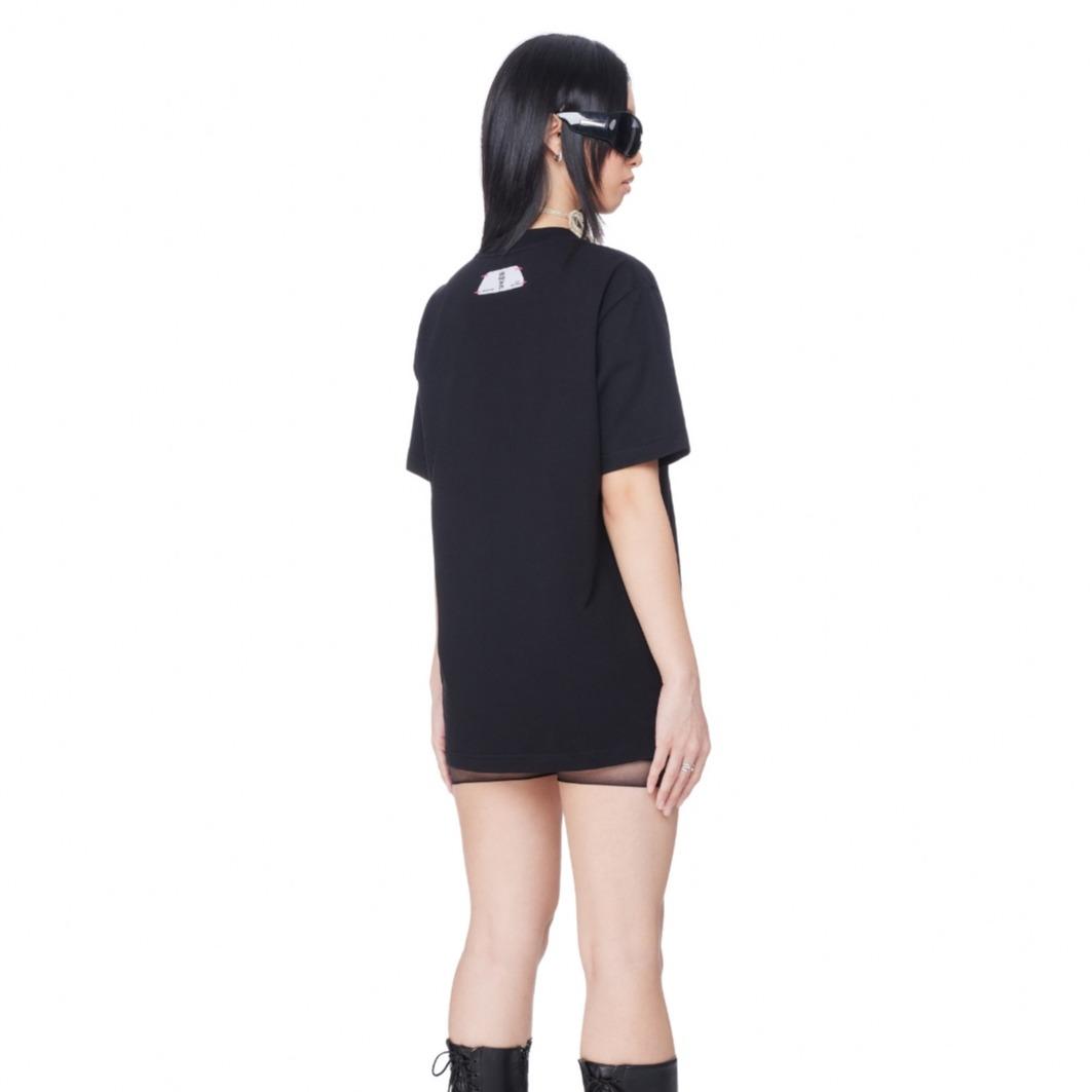 Áo Thun Tlinh "Ghệ" Two-Sided Black T-shirt