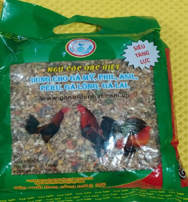Ngũ cốc cho gà đá túi 1kg