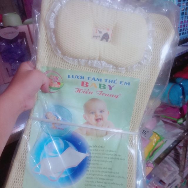 LƯỚI TẮM CHO BÉ TỪ 0 THÁNG TRỞ LÊN