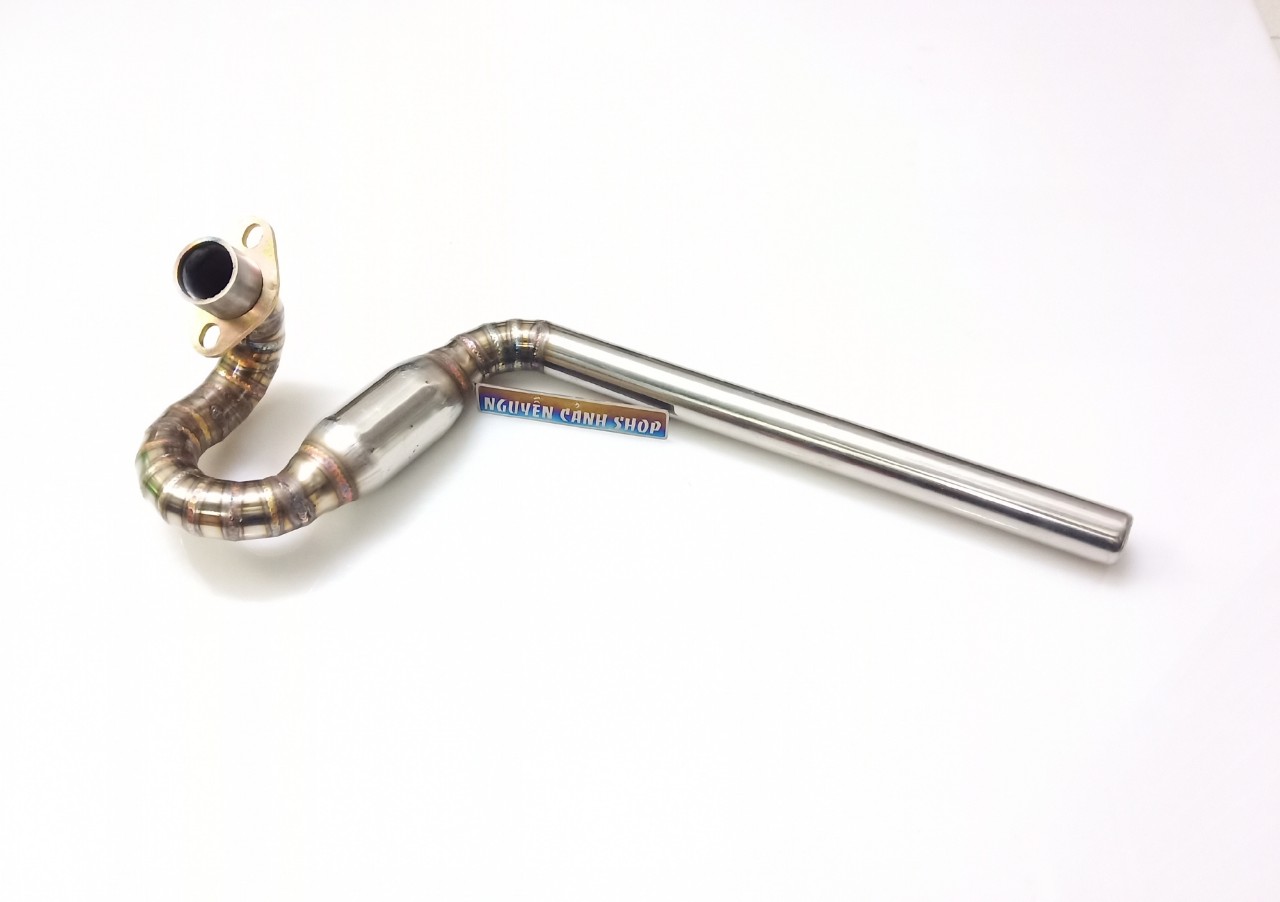 Cổ pô bầu hơi inox gắn wave draem cup 50