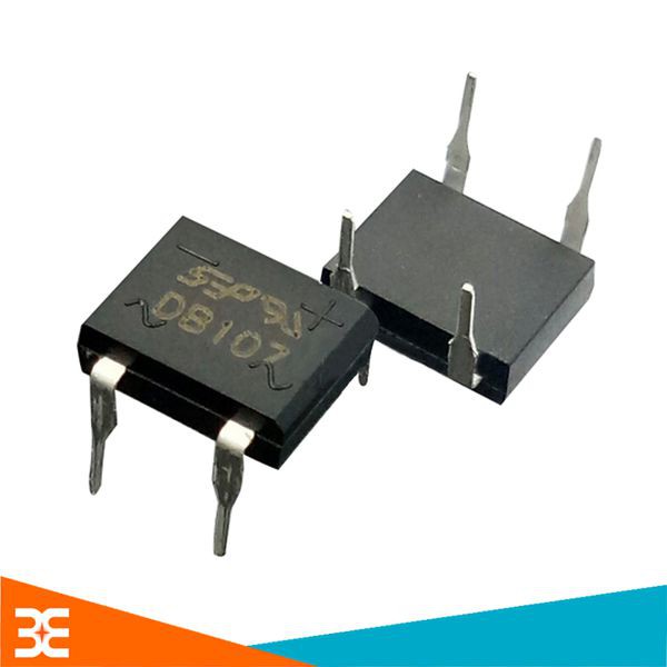 DIODE CẦU 1A 1000V DB107 DIP, SMD
