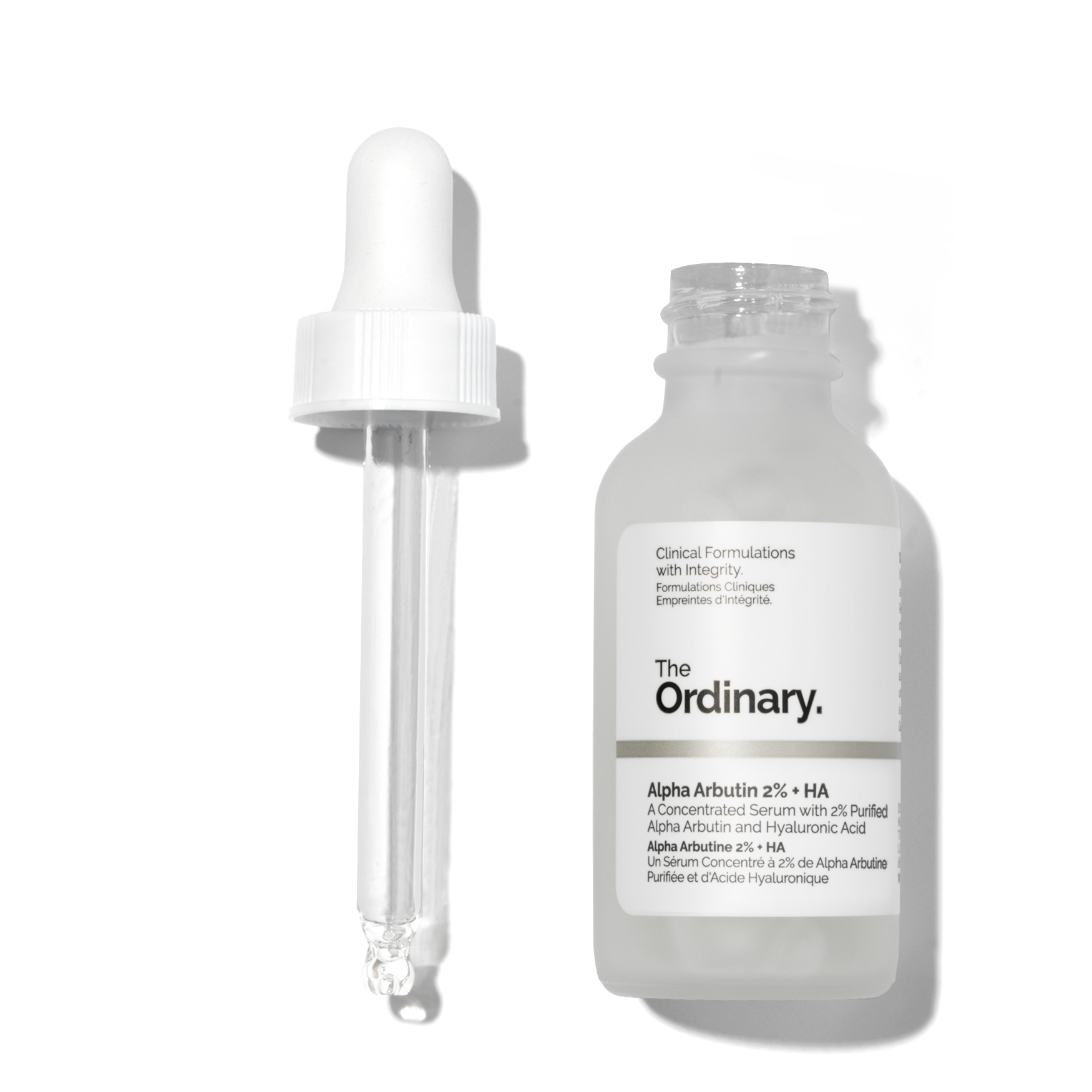 THE ORDINARY Serum Alpha Arbutin 2% + HA Tinh chất dưỡng trắng mờ thâm nám chống lão hóa 30mL