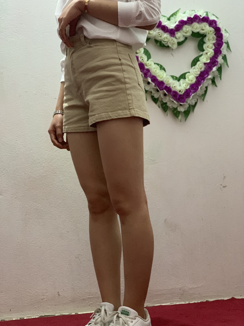 Quần sooc Kaki Túi giả cao cấp