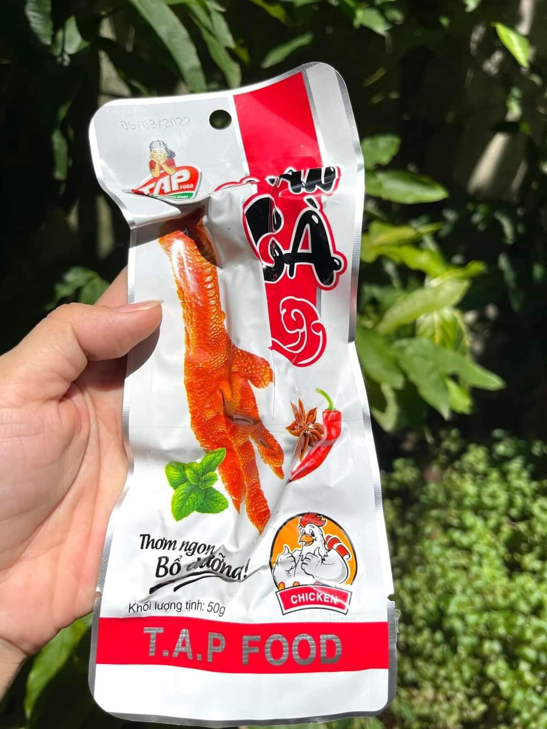 10 CHÂN GÀ TAP FOOD (CHÂN GÀ VIỆT NAM( LOẠI 50 GRAM)