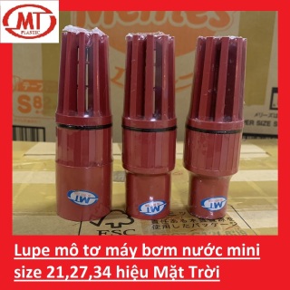 Lupe, rupe nhựa PVC dùng cho mô tơ máy bơm nước mini size 21,27,34 nhí đỏ thumbnail
