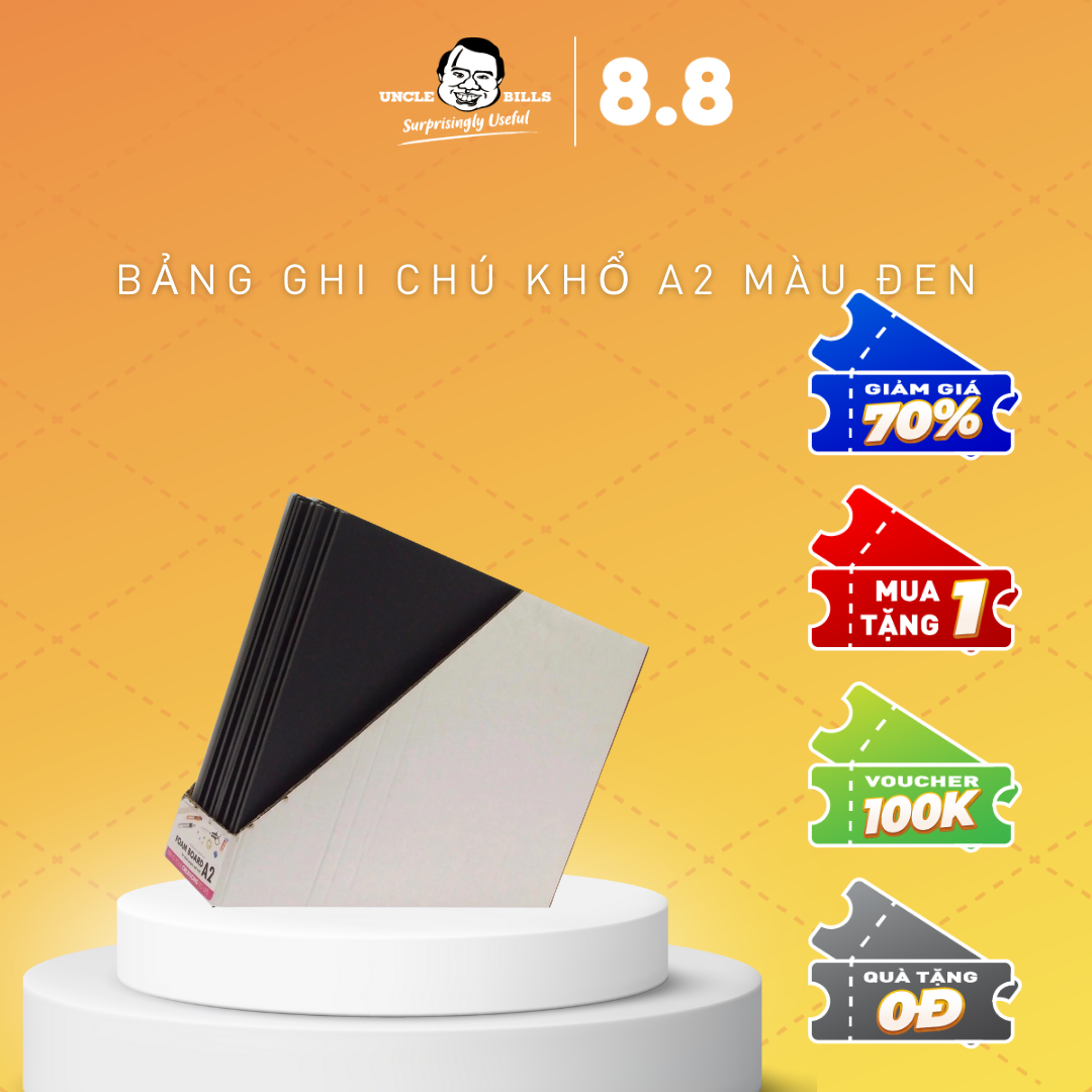Bảng xốp khổ A2 UBL QB0265 (Đen)