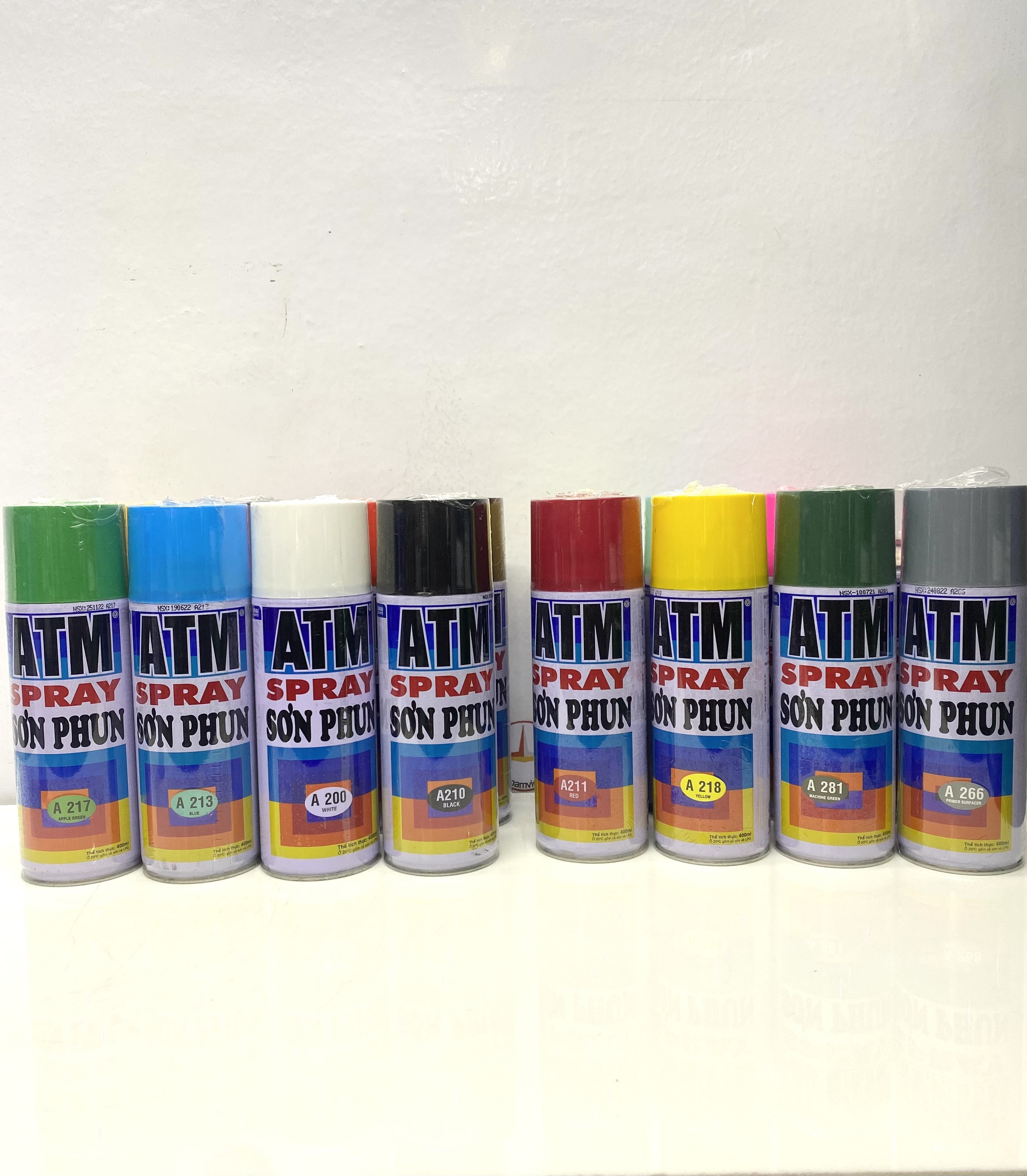 Sơn xịt ATM nhiều màu 400ML