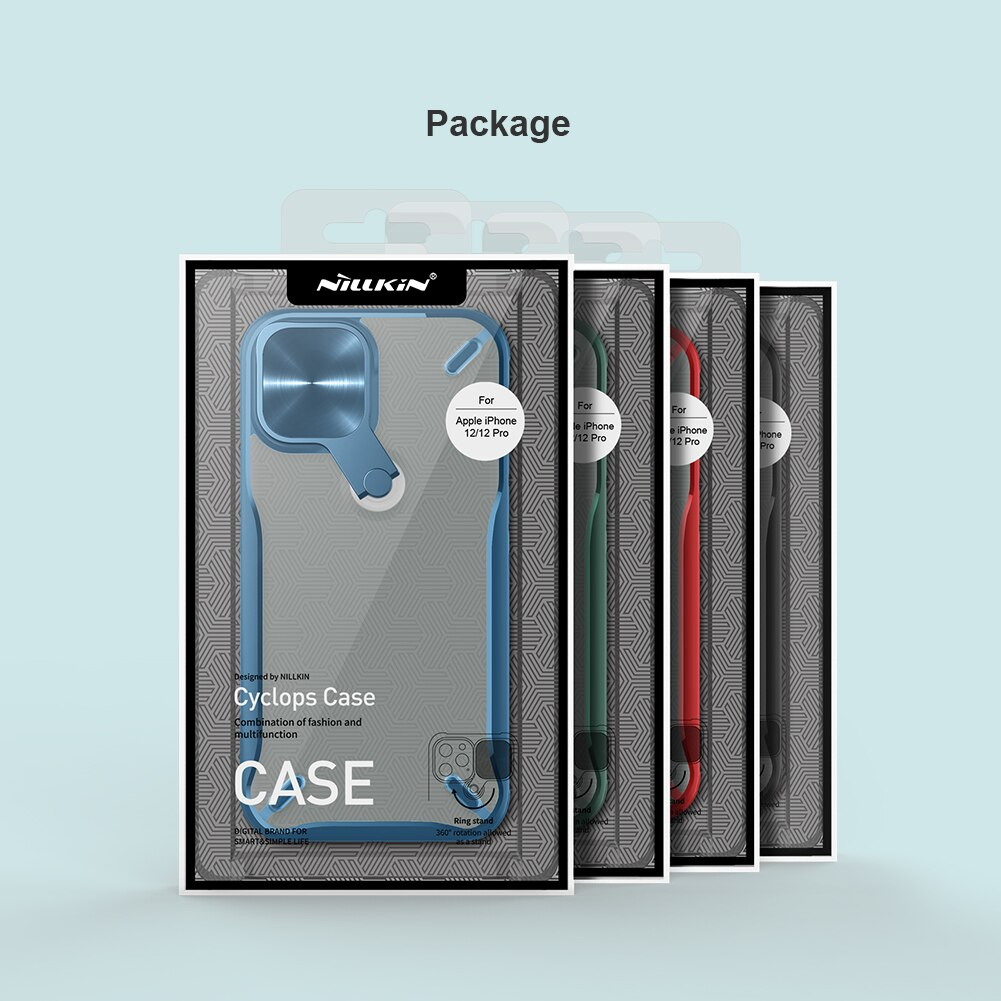 [ỐP LƯNG BẢO VỆ CAMERA] iPhone 12/ 12 Pro/ 12 Pro Max hiệu Nillkin Cyclops Case