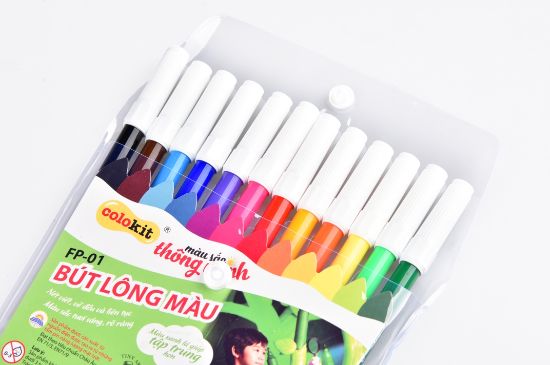 BÚT LÔNG MÀU FP-01 thiên long