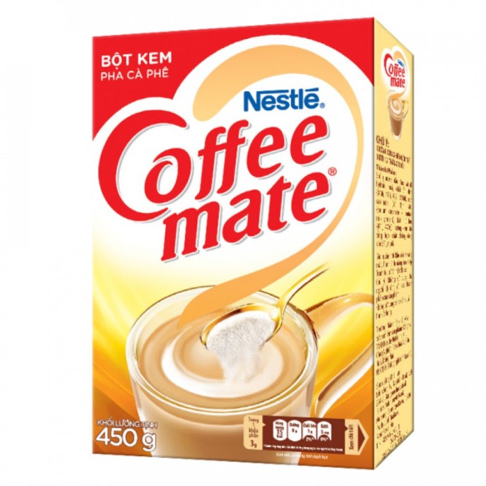 Bột kem pha cà phê coffee mate nestlé hộp giấy 450g - date mới