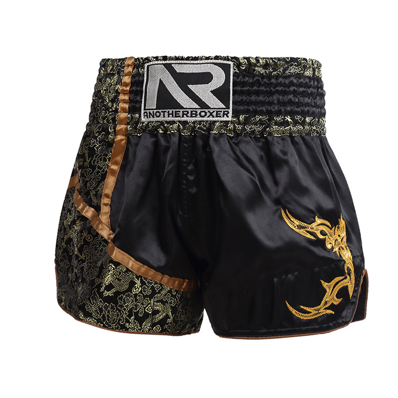 [HCM]Quần Muay Thái MMA AnotherBoxer cao cấp MT99 (Màu đen)