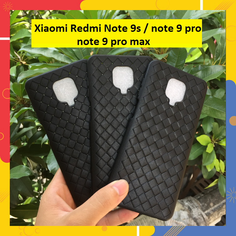 Ốp lưng xiaomi redmi note 9s / note 9 pro / 9 pro max tpu đan lưới tản nhiệt siêu hót