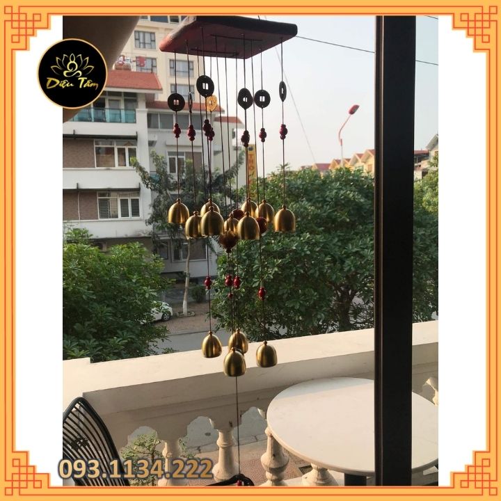 Chuông gió phong thuỷ may mắn G567