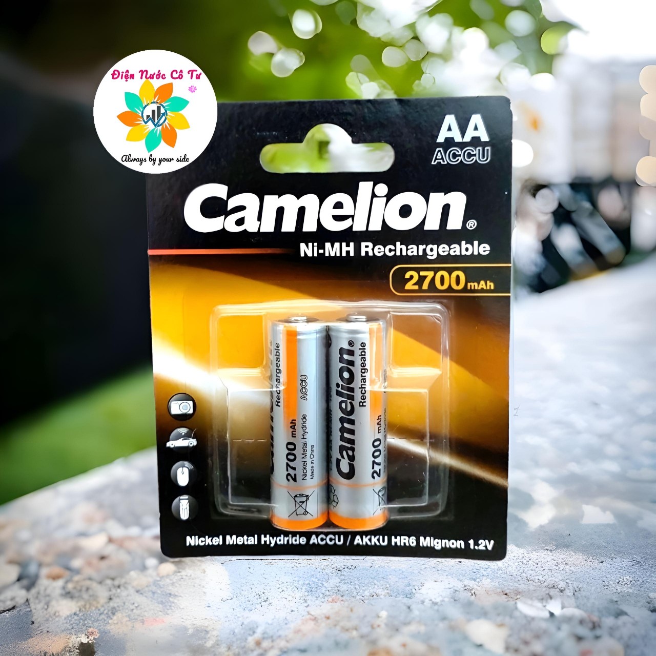 PIN SẠC AA, AAA CAMELION 2700MAH, 1100MAH