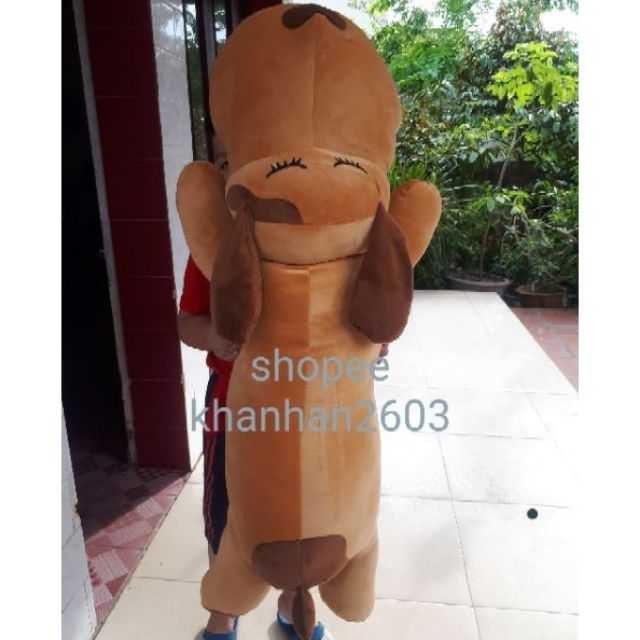 GỐI ÔM HÌNH THÚ CHÓ TAI DÀI