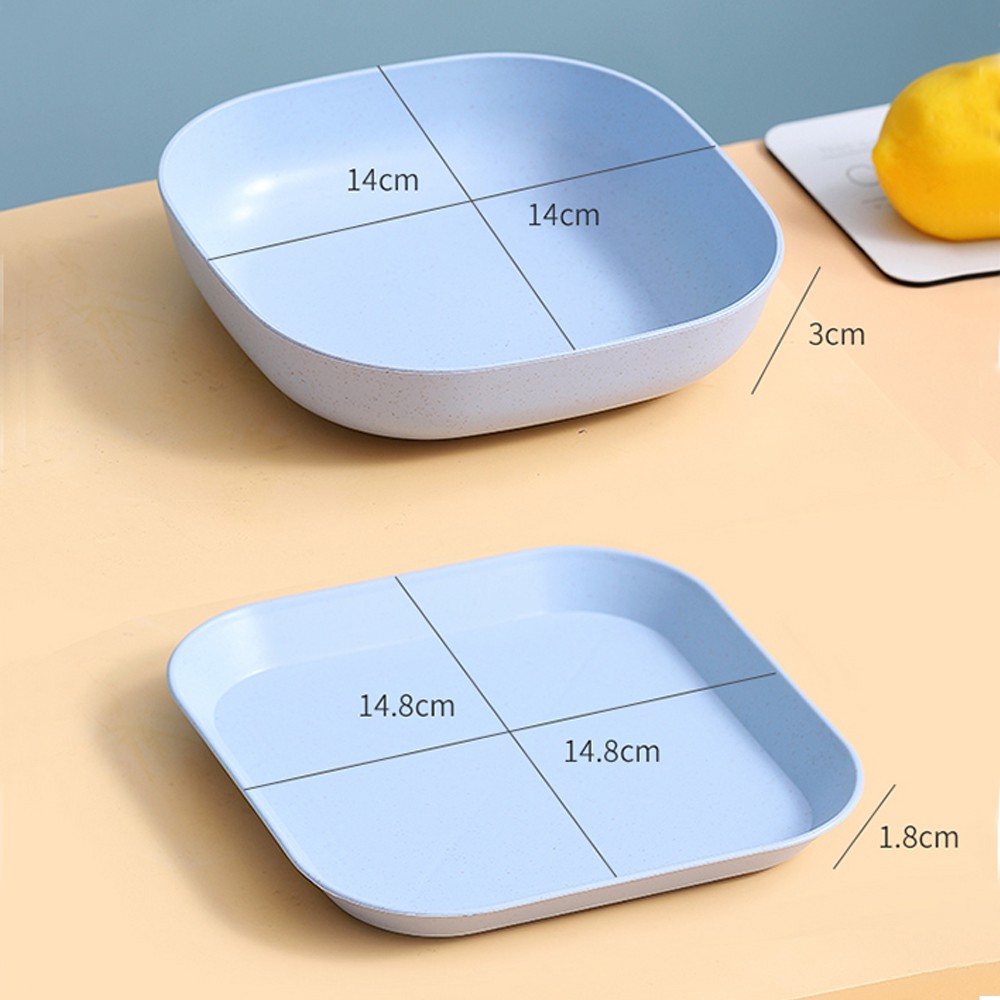 Khay bát siêu nhẹ, dày dặn đựng đồ ăn đa ngăn