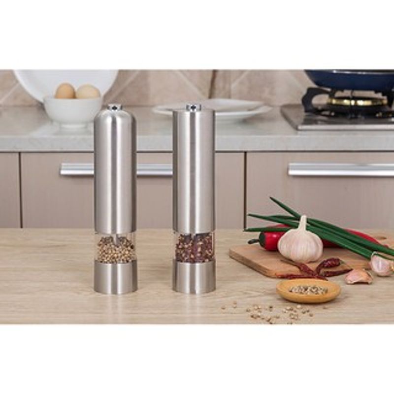 CỐI XAY TIÊU INOX PEPPER MULLER (XÀI PIN AA)