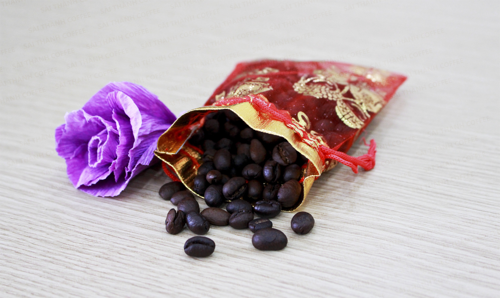 Túi thơm cafe treo ô tô