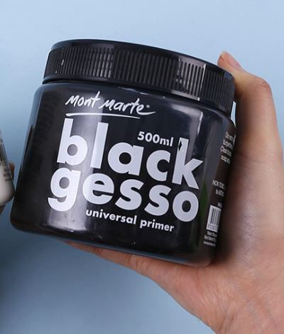 Gesso trắng , gesso đen Mont Marte