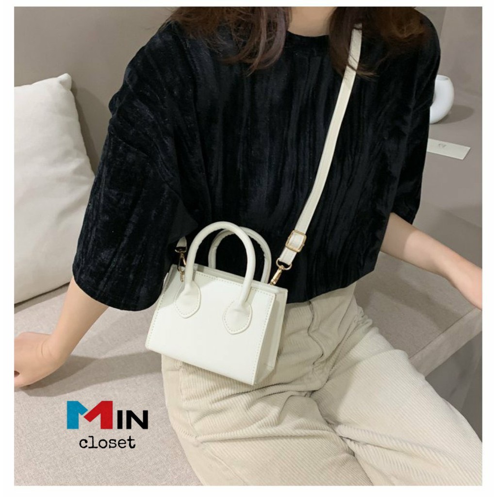 TÚI XÁCH NỮ QUAI CHÉO TAY XÁCH KIỂU DÁNG BASIC SIÊU HOT