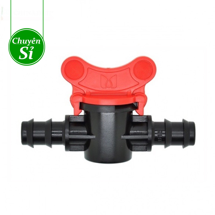 Hcm van khóa ống 16mm, 20mm - khóa ống mềm, ống ldpe hệ thống tưới