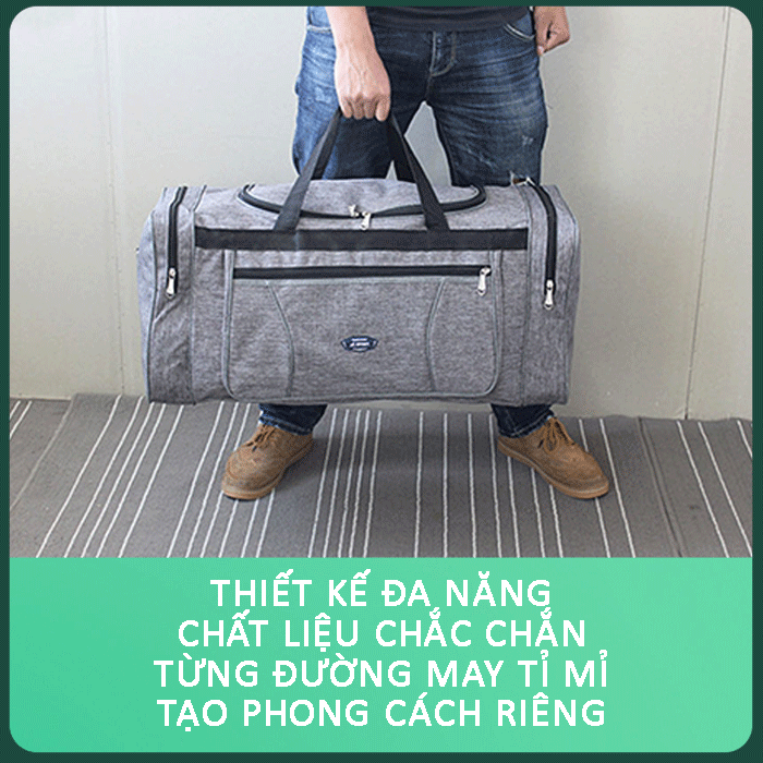 (Tặng bình nước) Túi Đa Năng Du Lịch Đi Chơi Công Tác