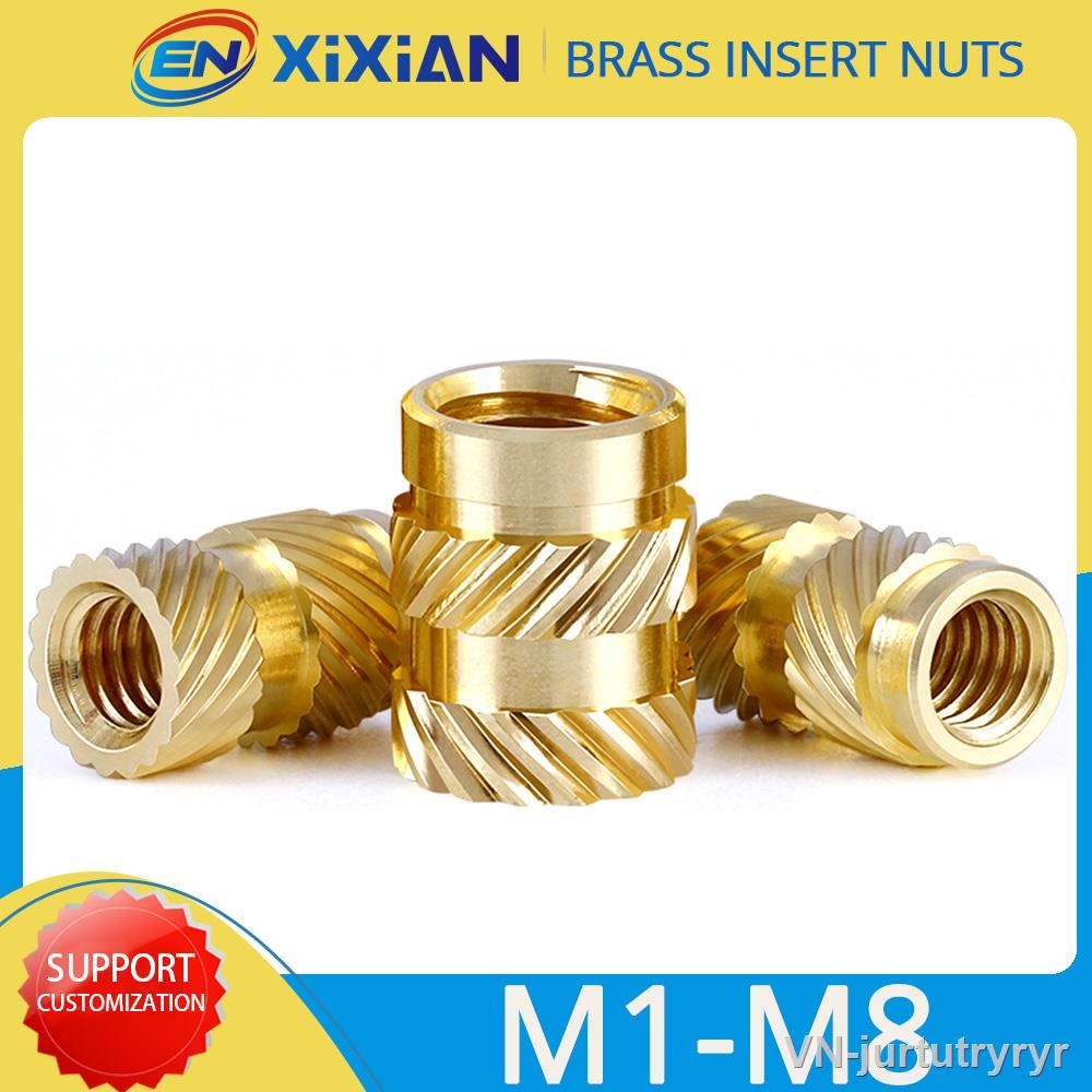 【hot】■ M1 M1.4 M1.6 M1.7 M2.5 M4 M6 Insert Hot Melt Knurled Thread Injection Molding Embedment