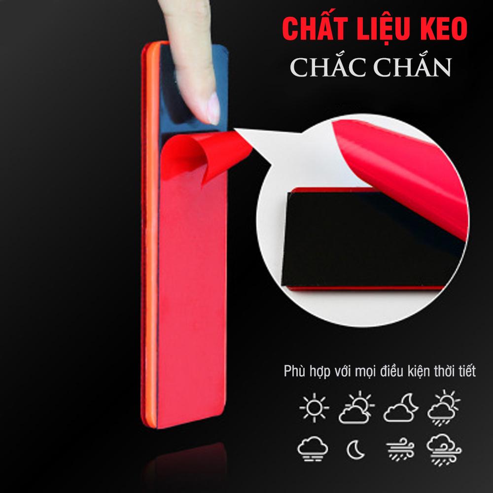 bộ 4 miếng phản quang dán xe máy xe ô tô xe tải