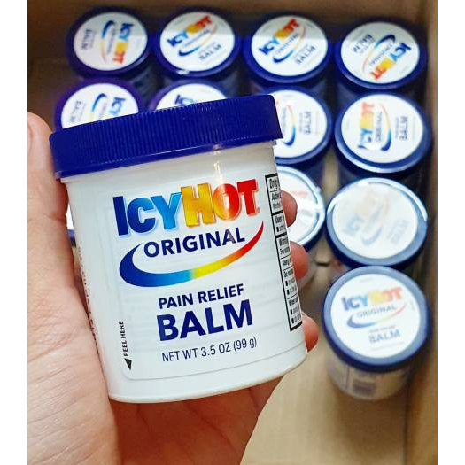 Icy hot dầu nóng dạng lăn - icy hot balm pain relieving 99g - 73ml