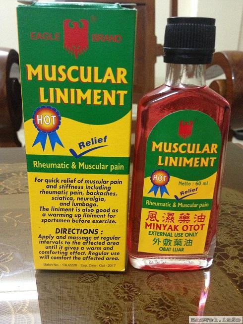 [HCM]Dầu nóng muscular liniment